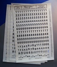 4 strony Typofix (litery transferowe) : MAXIMA półtłusty 36p