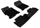 For 2013-2017 HONDA ACCORD COUPE Floor Mat KAGU BLACK R1 R2