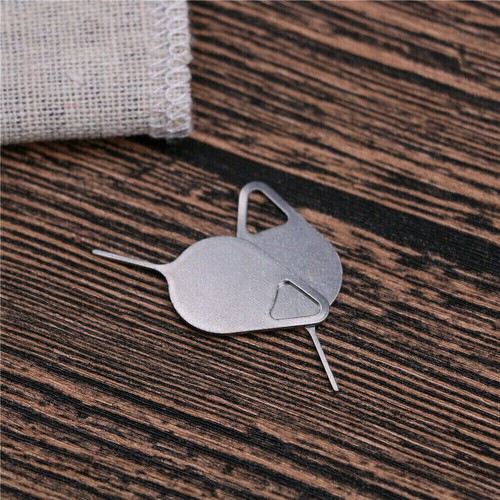 5 pièces plateau de carte SIM éjecteur broche outil de retrait aiguille clé ouverte pour téléphone portable - Photo 9 sur 12