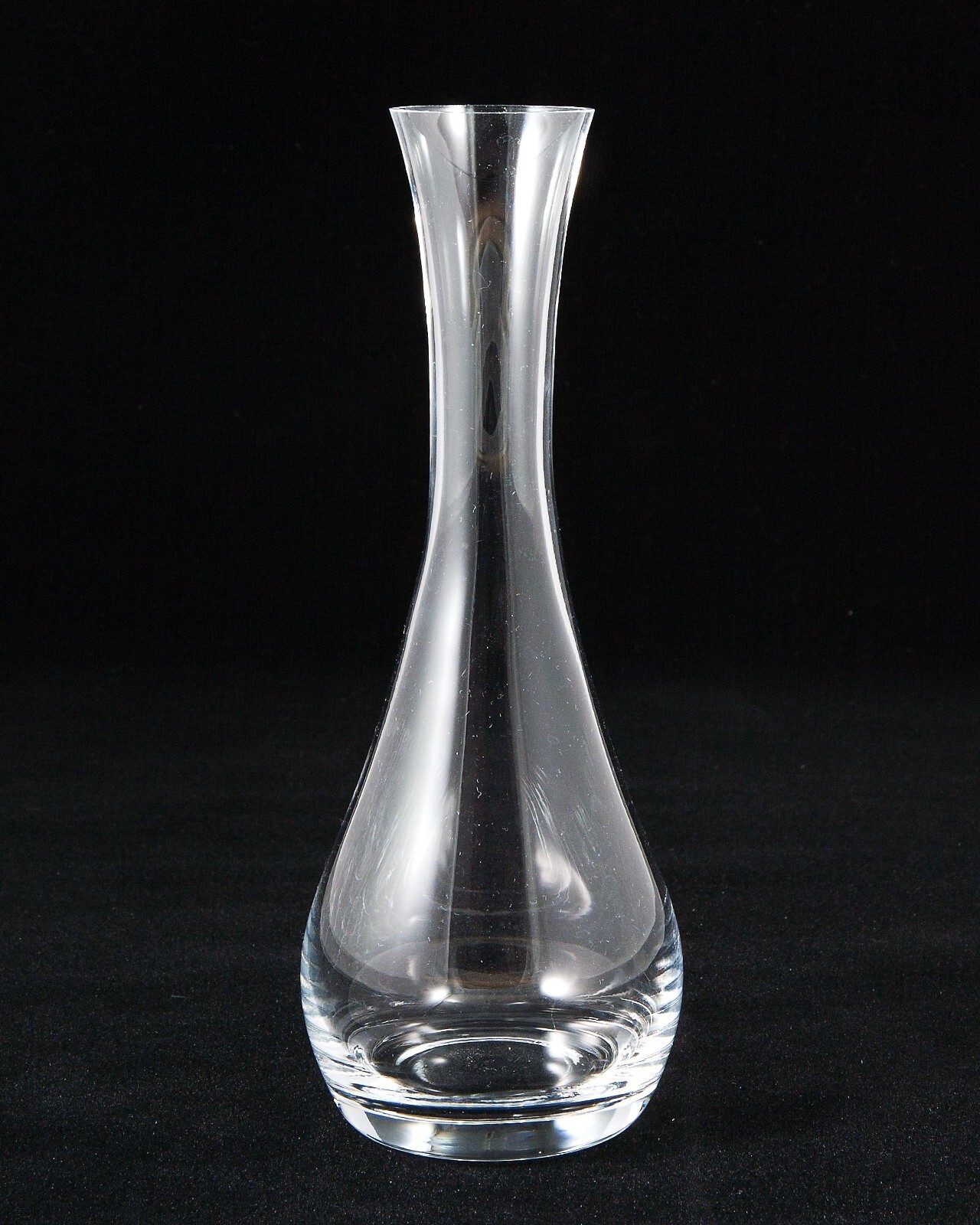Vintage Lenox Clear Glass Crystal Gallery Bud Vase 7-1/4