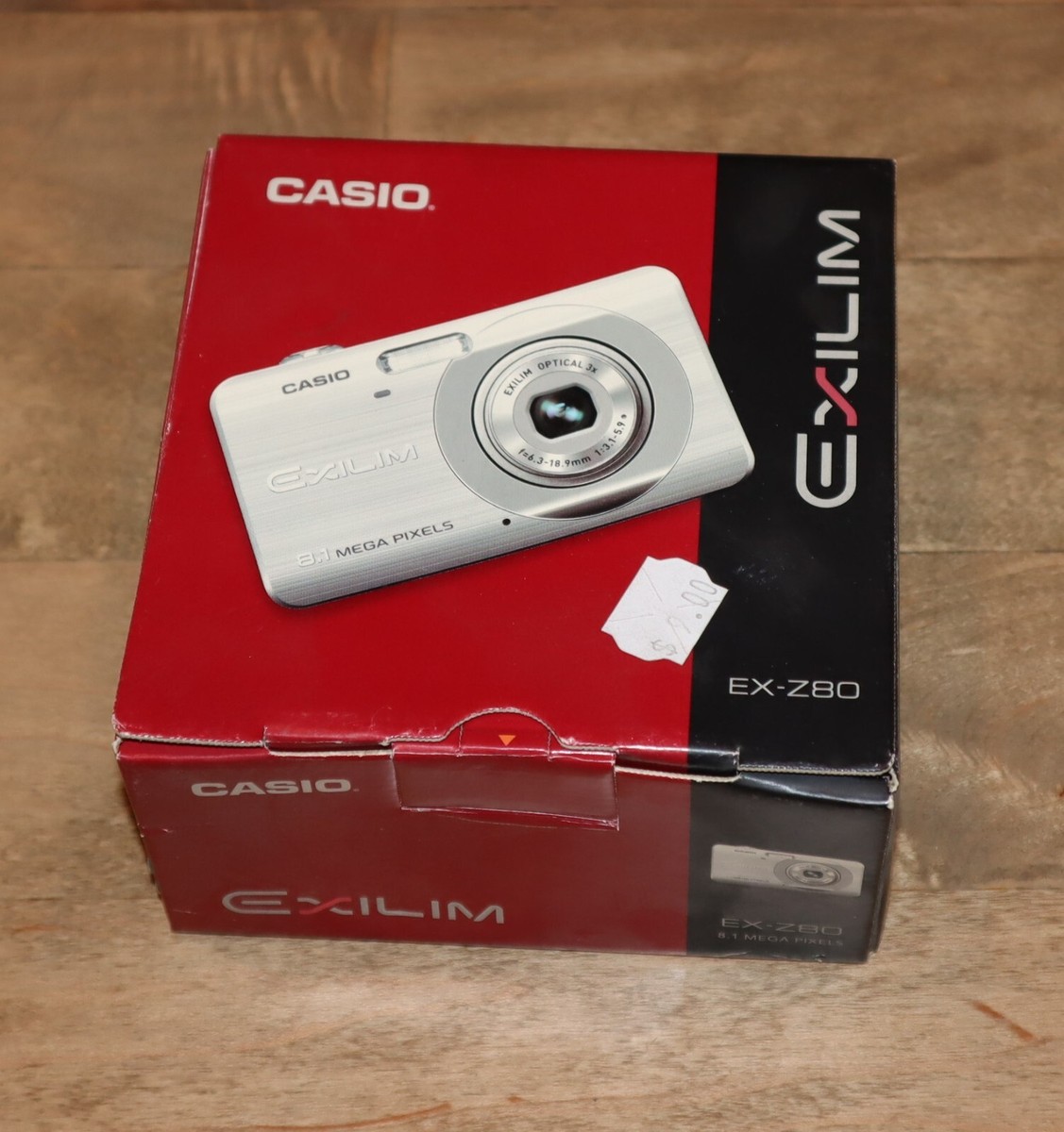 Casio ￼￼Exilim+Canon Power Shot CASIO Exilim EX-Z80A | 8.1MP Digital Camera - No Battery or