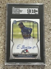 2023 Bowman Chrome 1st Enmanuel Bonilla #CPA-EBO Prospect Auto SGC 10/10 GM