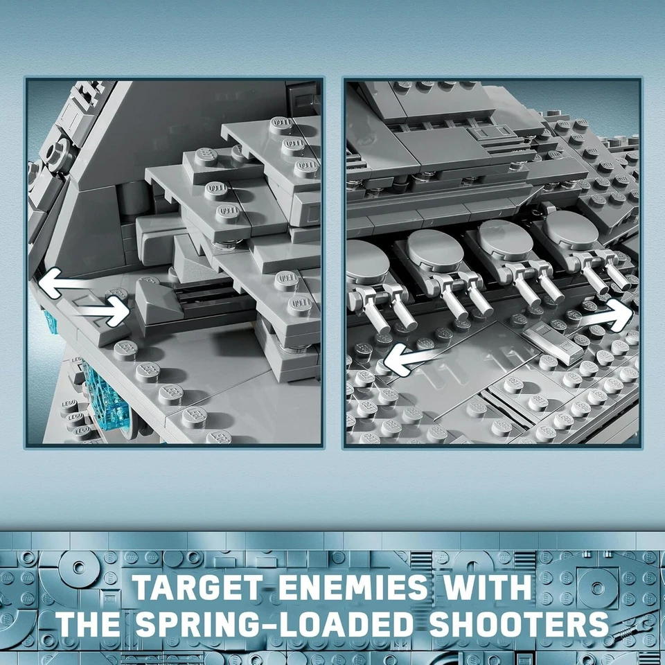 LEGO® Star Wars™ Imperial Star Destroyer™ 75394 Starship, Buildable Toy Playset - image 4 of 4