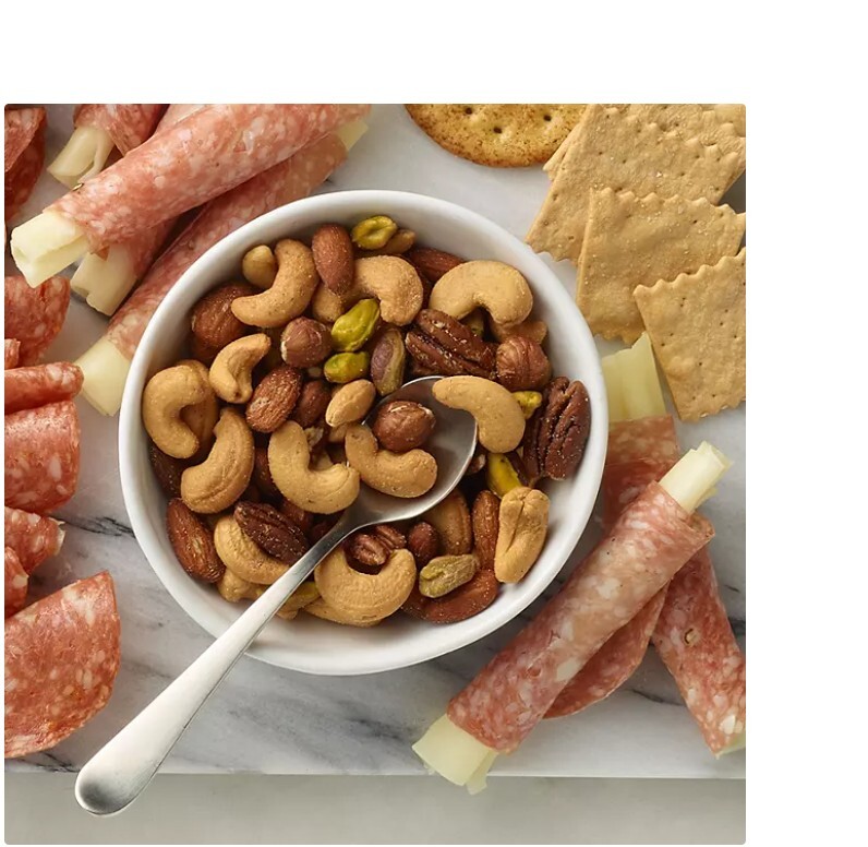 Member's Mark Deluxe Mixed Nuts with Sea Salt 34 oz Jar of Mixed Nuts