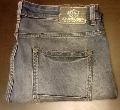 J. HART & BROS - JEANS HOSE - GR. 52 - FIVE POCKET - FARBE BLAU