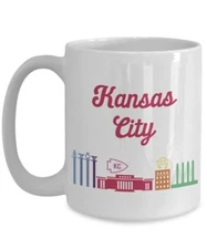 Kansas City You Are Here Mug - Funny Tea Hot Cocoa Coffee Cup - Novelty...