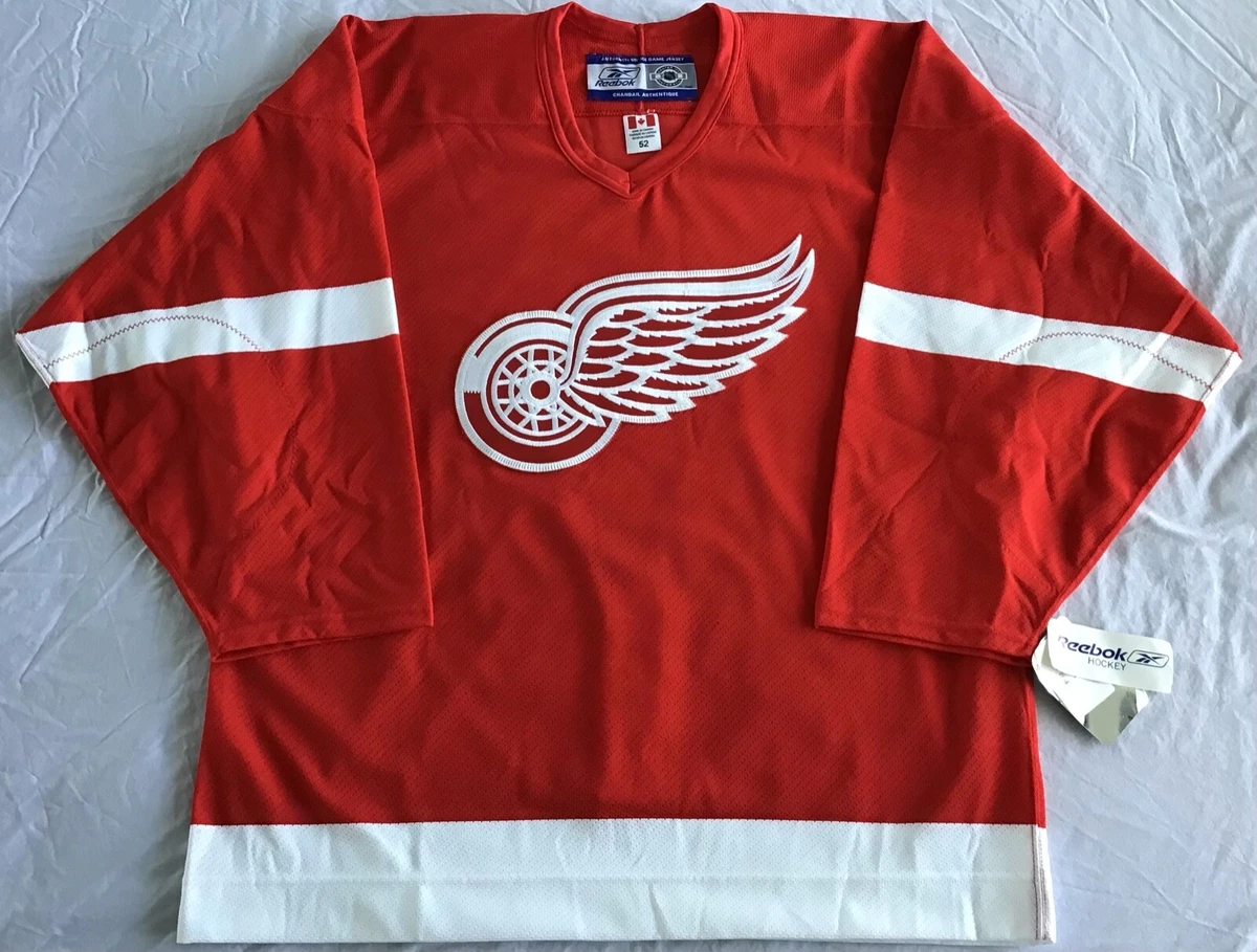 HOWE Detroit Red Wings Authentic AWAY Reebok 6100 Jersey