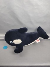 Vintage CREATIONS by DAKIN 1995 FREE WILLY Orca 16" Stuffed Plush Toy Animal Tag