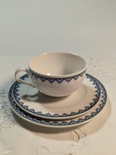 3 Teile/ Villeroy & Boch Casa Look: Teetasse / Tasse mit 2 Tellern