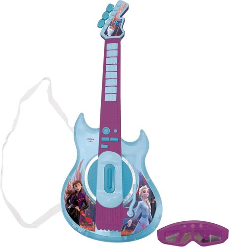 Guitarra electrónica y gafas con micrófono Lexibook K260FZ Disney Frozen II - Imagen 5 de 6