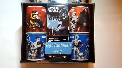2016 Disney Star Wars The Force Awakens (4 Pc.) Collectible MUG SET NEW/SEALED