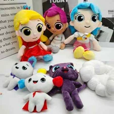 True and The Rainbow Kingdom Plush Toy Bartleby Cat King Zee Grizelda new