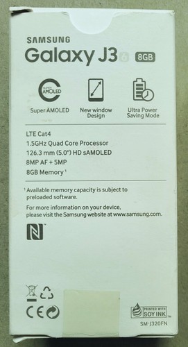 Samsung Galaxy J3 SM-J320FN smartphone 8GB (2016) with charger unlocked white - Afbeelding 11 van 12