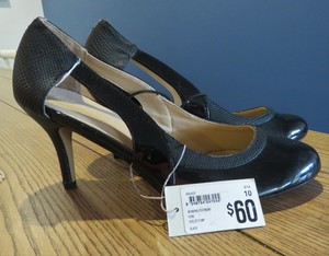 target black high heels
