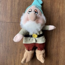 Disney Bean Bag 10" Plush - SLEEPY Snow White  the Seven Dwarfs stuffed