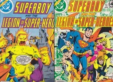 SUPERBOY 250 251 FNVF Jim Starlin Legion of Superheroes bronze dc lot 1979