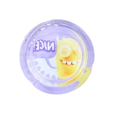 Thick Colorful Glass Ashtray Cigar - Decorative Cigar Ashtray - Cigar Accessory