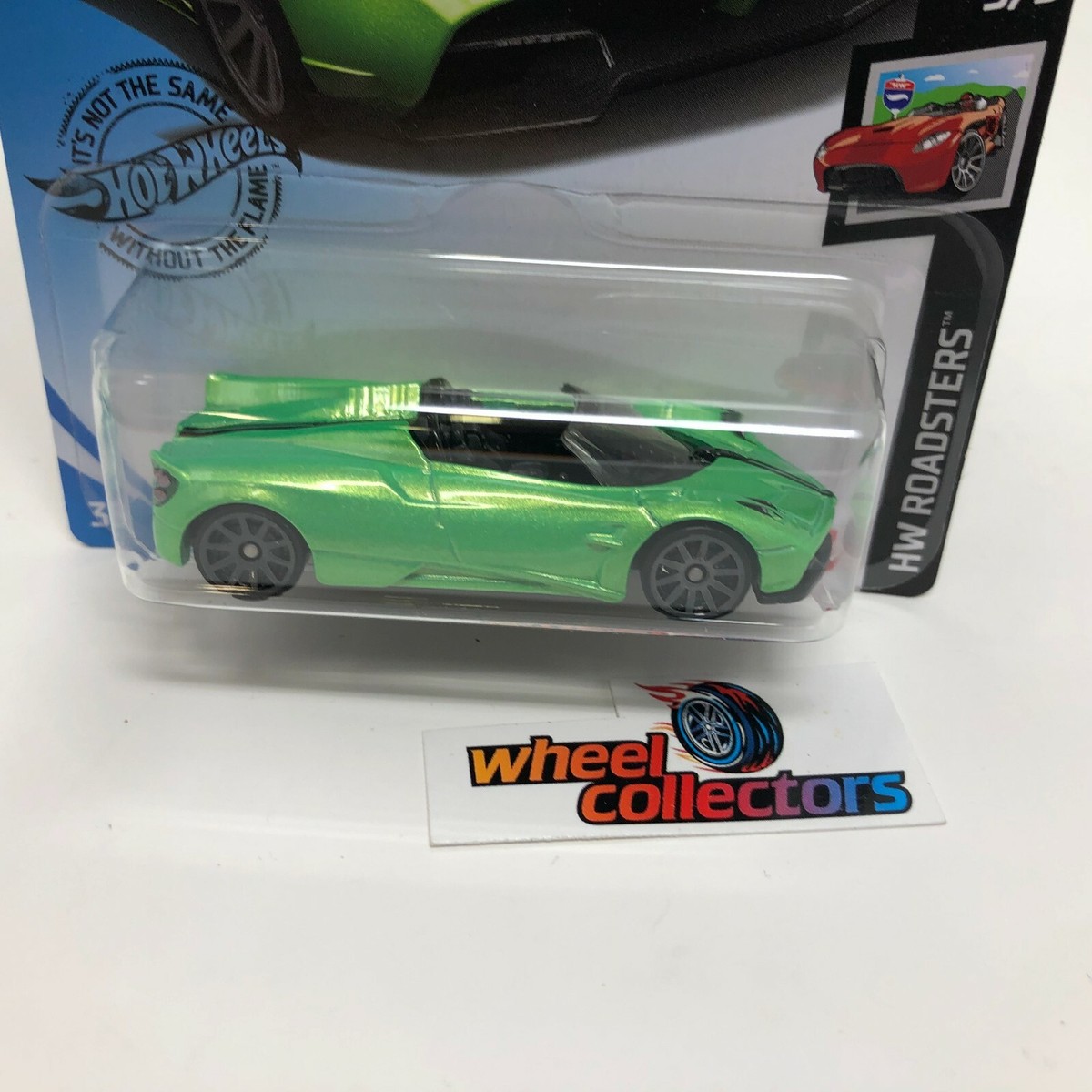17 Pagani Huayra Roadster #241 * Green * 2020 Hot Wheels Case P