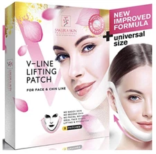 V Line Mask Neck Mask Face Lift V Lifting Chin Up Patch Double Chin Reducer 