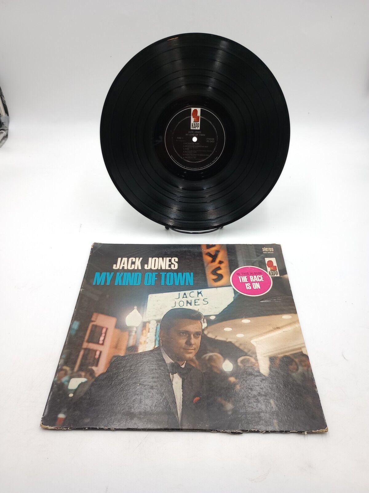Jack Jones - My Kind Of Town Kapp Records KS-3433