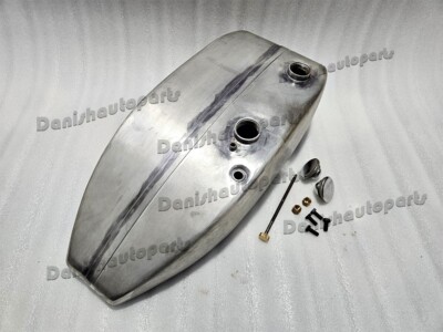 Custom Fuel Gas Tank & Caps For Indian Big Chief 1927-1928, Soldered Tin Plated