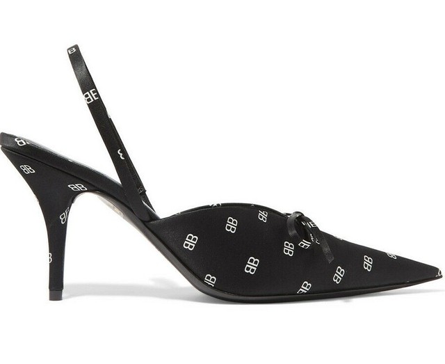 balenciaga mule heels