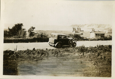 ALTES FOTO - VINTAGE SNAPSHOT - AUTO TACOT AUTO - OLD CAR 1