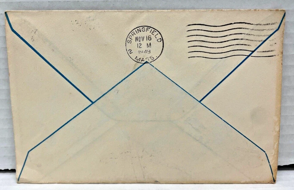 US Air Mail Cover FDC First Flight AM 79 Providence, RI (Nov 16 1949) - Image 2 of 2