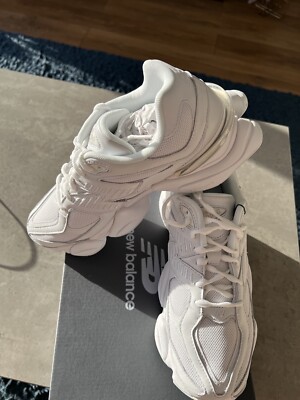 new balance 9060 triple white Size 9 UK | eBay