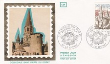 France 1977 FDC Collegiale Du Dorat YT 1937