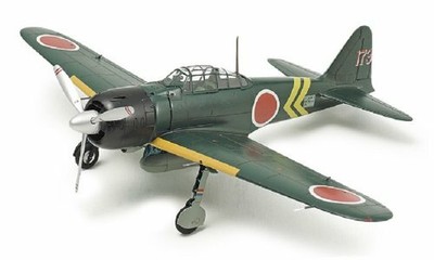 TAMIYA 1/72 Mitsubishi A6M3/A6M3a Zero Fighter Model 22 (ZEKE) Model Kit NEW