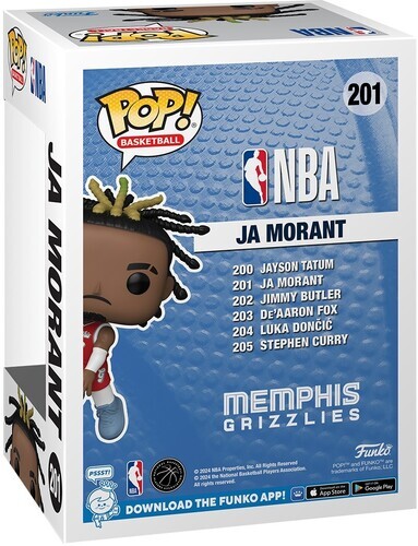 スポーツ Funko NBA Ja Morant FUNKO POP: NBA GRIZZLIES #129 JA MORANT 889698576307| eBay