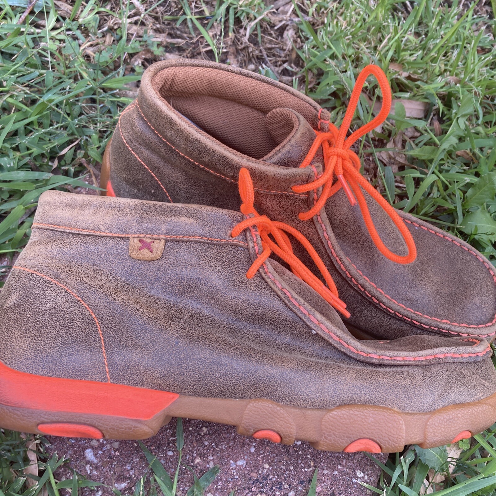 Twisted X Men's Chukka Driving Shoes MDM0019 Size 10M Gem