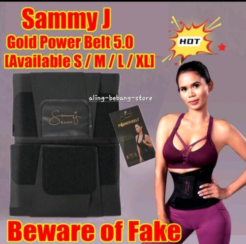 Sammy J Gold Power SLIMMING BELT 5.0 + SAUNA SHAPER "Combo" Available S/M/L/XL - Picture 1 of 8
