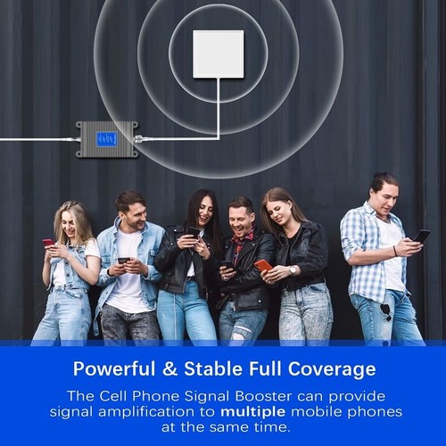 Amplificateur de signal de téléphone portable pour tous les opérateurs américains - jusqu'à 5 000 pieds carrés de couverture - Photo 6 sur 10