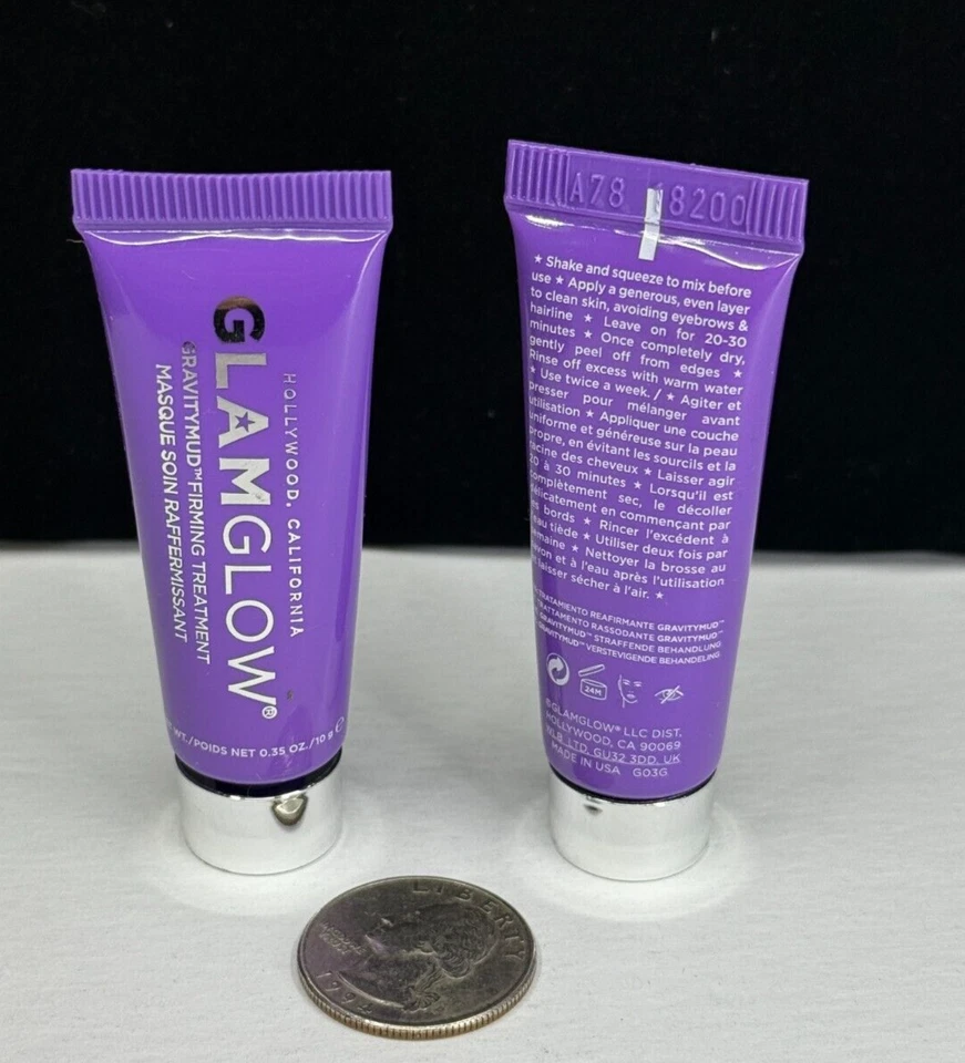 Tratamiento reafirmante de barro por gravedad GLAMGLOW 0,35 OZ cada uno (LOTE DE 2) CONSULTAR DESCRIPCIÓN Foto 4 de 4