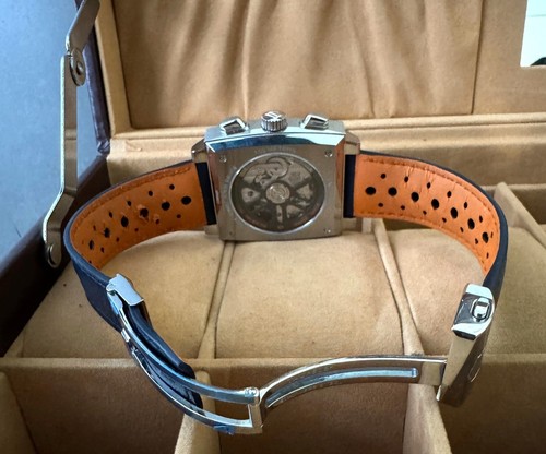 TAG Heuer Monaco Gulf CBL2115 Automatic Full Set Year 2023 - Foto 5 di 9