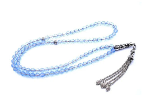 Tasbeeh 99 Crystal Beads Gift For Eid Allah Mohammed SAW Beads for Zikr & Dua - Picture 4 of 39