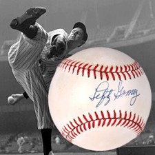 Lefty Gomez Autographed Baseball JSA