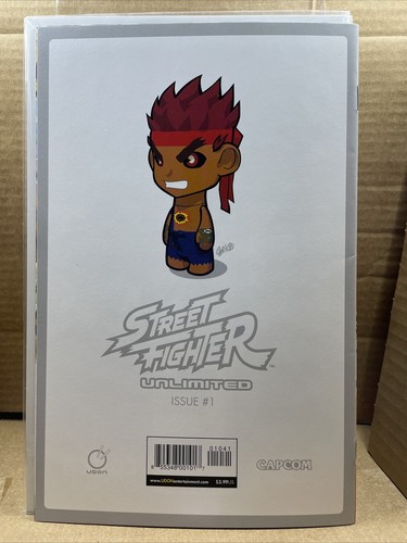 Street Fighter Unlimited #1 2015 D Vo Street Wars Homage Variant Cover VHTF NM - Picture 7 of 12
