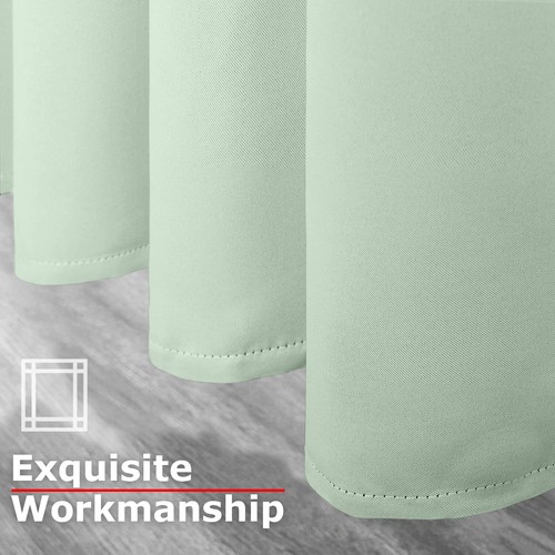 Ample Decor 1 Panel Blackout Curtain (46" X 63"/84"/95") Polyester Sun Blocking - Picture 40 of 61