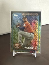 Ryan Pressly 2024 Topps Series 1 #331 Holiday Foil, Astros