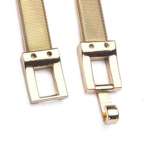 Обтягивающий пояс женщин эластичный металлический эластичной цепи ремень золото и серебро Топ - Изображение 2 из 4