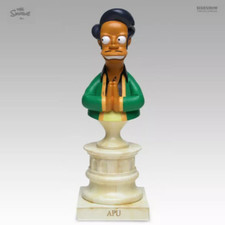 Sideshow Collectibles The Simpsons Apu Polystone Bust 2003 Limited Edition Boxed