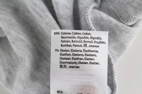 Replay Hommes Gris Marlé T-Shirt À Col Rond Stretch En Coton À Manches Courtes - Imagen 8 de 9