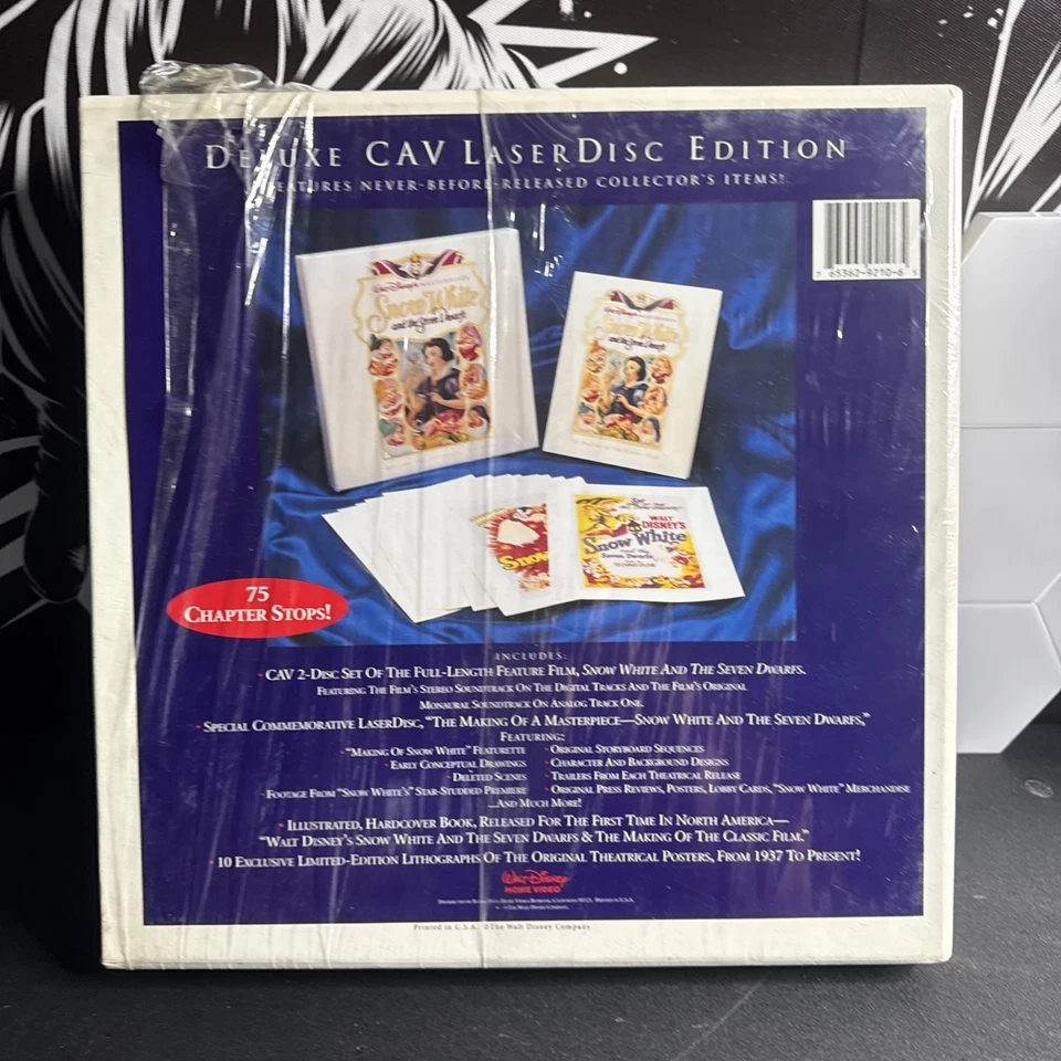 Walt Disney's Snow White and the Seven Dwarfs Deluxe CAV Laserdisc Lithographs - Image 2 of 4