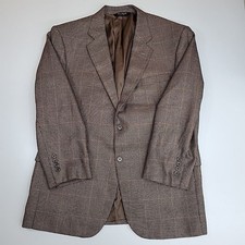 Jos. A. Bank Signature Collection Sz 42 S Suit Blazer Jacket Lined Houndstooth