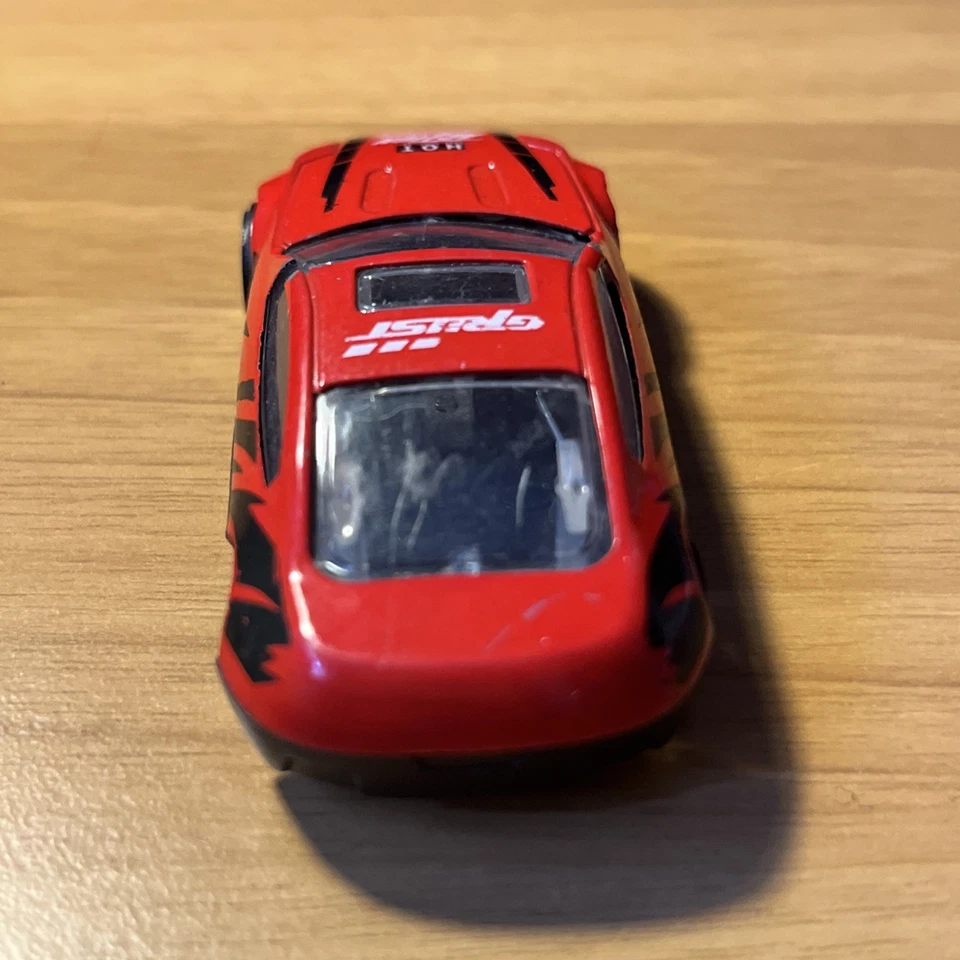 MACCHININA AUTO MODELLINO VINTAGE COLLEZIONE GRUST HOT ACTION ROSSA - 6,7 X2,5CM - Immagine 3 di 4