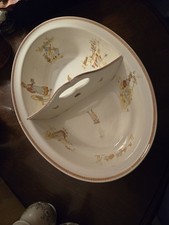 Vintage Child’s Wash Basin Lavabo Bébé Sarreguemines Enfants Richard