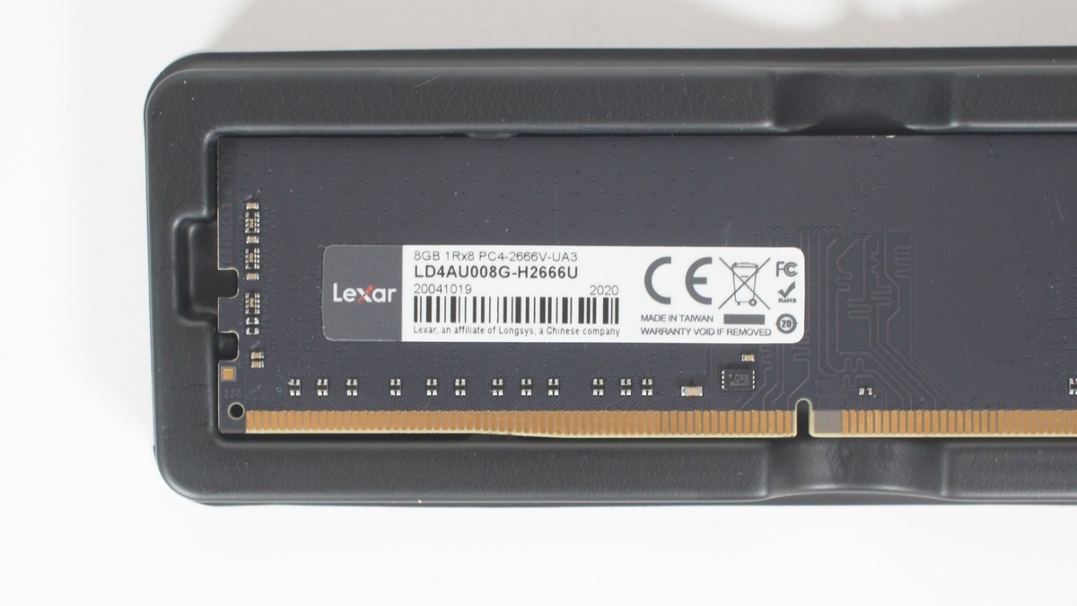 Lexar　PC4-2666V-UB2 Lexar DDR4 2666 8gb 1x8 Desktop Memory | eBay